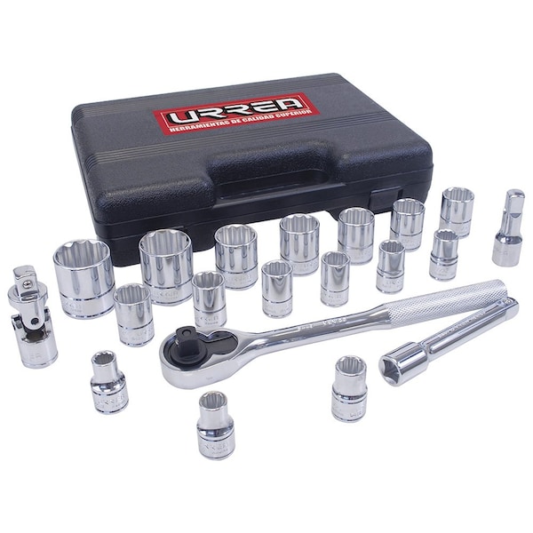 1/2" drive socket set with accessories 20PC